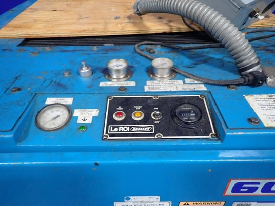 60 HP Leroi #60SSE, Air Compressor - Image 3
