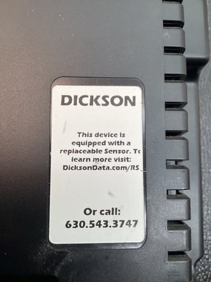 Dickson #KT8P0, TEMP HUMIDITY CHART RECORDER 8IN DISPLAY, As-Is - Image 9