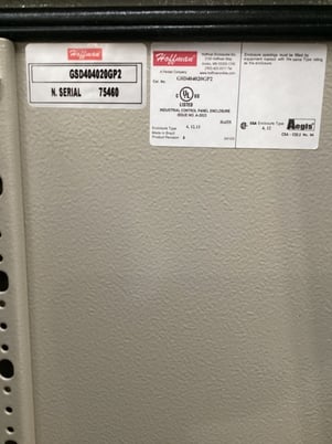 Hoffman #GSD404020GP2, ENCLOSURES - Image 4
