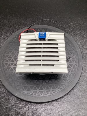 Rittal #SK 3237.124, FAN AND FILTER UNIT 24VDC IP54 - Image 1