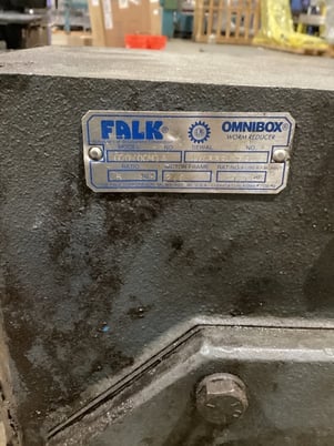 Falk #600WOCM1A, 5:1 OMNIBOX WORM REDUCER 41.1 HP - Image 5