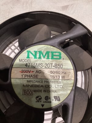 Nmb #4715MS-20T-B50, COMPUTER FAN 4715MS-20T-B50 - Image 3