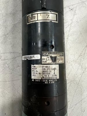 Sanyo #SDN-SP3-320SB, SPINDLE - Image 2