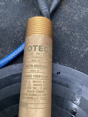 Flotect #V0EPB-BS2BGM6, MINI FLOW SWITCH BRASS BODY - Image 2