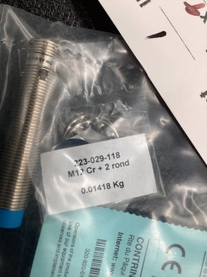 Contrinex #DW-AS-614-M12, INDUCTIVE PROXIMITY SENSOR 12MM 4MM RANGE - Image 5