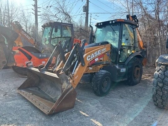 Case #580 SN, Backhoe Loader, 2022 - Image 1