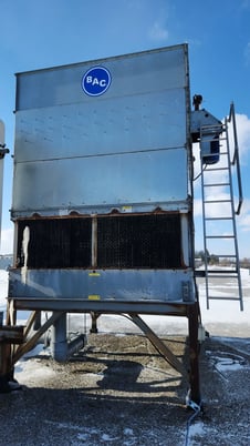Berg #TT-66.5-2(25)-PHE, Cooling System, 575V, 3 Ph., 45 HP, BAC PT2-0812A-2M1-X Tower, 2019 - Image 1