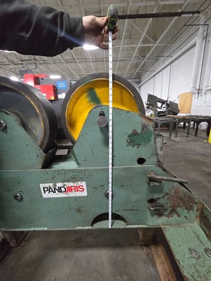 Pandjiris #MM-15/5-T, Turning Rolls, 30,000 LB Turning, 10,000 LB Load, 4-144" Pipe diameter, 1 HP - Image 9
