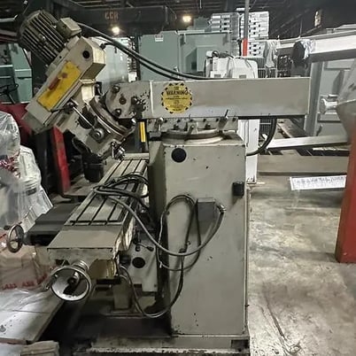 TOS Kurim Finesa Universal Milling Machine, #40 Taper Spindle, 11.5" x 49" Table, Power Feed X - Image 9
