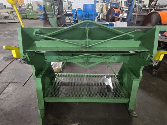 Dreis & Krump #BPO-414-6, Box & Pan Finger Brake, 48" Bending Length, 14 Ga. Capacity - Image 3