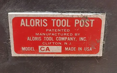 Aloris #CA, Quick Change Tool Post, 8-Piece Set - Image 3