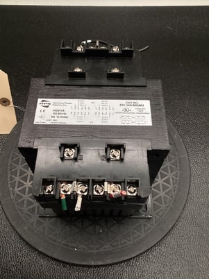 1000 VA, HPS #PH1000MQMJ, Control Transformer, 460 Volts Primary, 50/60 Hz, Panel Mount, Open Style - Image 1