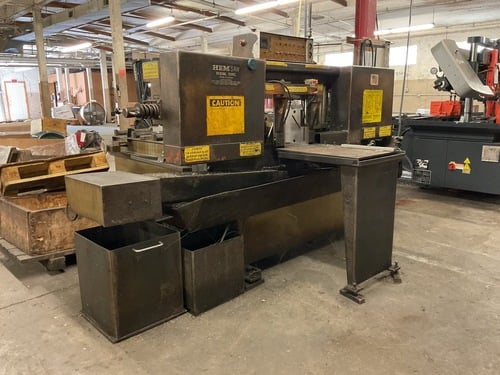 12.75" x 12.75" HEM #H101A, Automatic Horizontal Band Saw, 5 HP, 220/440V, 3 Ph, Variable Speed - Image 2