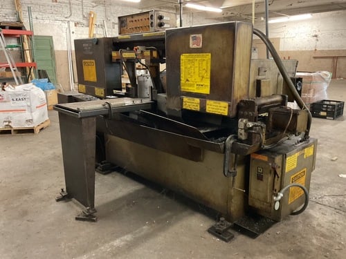 12.75" x 12.75" HEM #H101A, Automatic Horizontal Band Saw, 5 HP, 220/440V, 3 Ph, Variable Speed - Image 3
