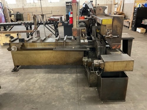 12.75" x 12.75" HEM #H101A, Automatic Horizontal Band Saw, 5 HP, 220/440V, 3 Ph, Variable Speed - Image 7