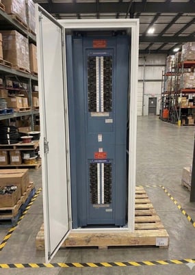 400 Amp. Square D #NF442L4C, RPP Panelboard, 480Y/277 Volts, 3 Phase, 42-Circuit x2, w/ EJB Breakers - Image 1