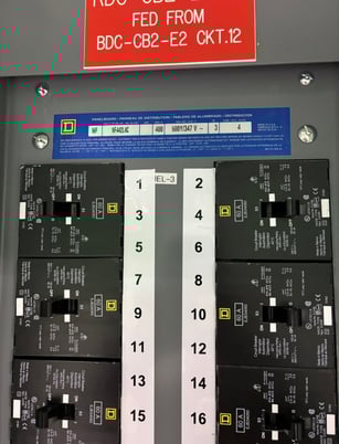 400 Amp. Square D #NF442L4C, RPP Panelboard, 480Y/277 Volts, 3 Phase, 42-Circuit x2, w/ EJB Breakers - Image 2