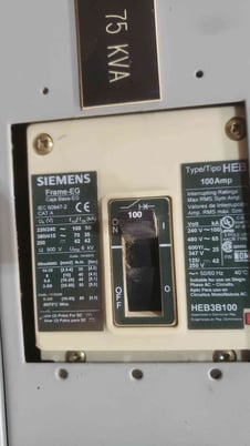400 Amps, Siemens #SB3, Switchboard, 480 Volts, 3 Phase 3 Wire, 65kA, w/ (7) HEB Breakers - Image 6