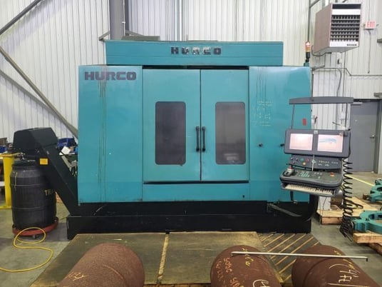 Hurco #VMX50-50T, Vertical Machining Center, 59" x 26" Table, 24 HP, 8,000 RPM, 24-Tool automatic tool - Image 1