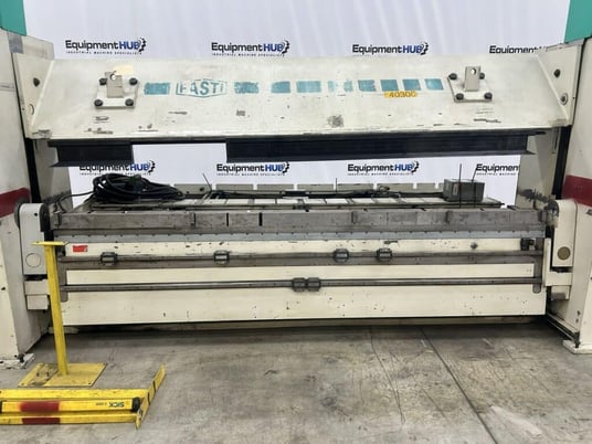 120" x 1/4" Fasti #225-32/6.0, hydraulic CNC fold machine, not working / for parts - Image 5