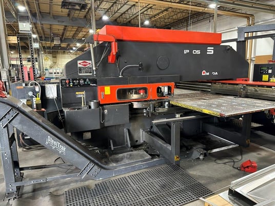 33 Ton, Amada #Vipros-357, CNC turret punch, 58 station, 2 automatic index, 48 x 96" table, Amadan 04PC, 2 - Image 2