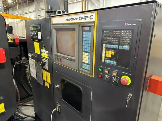 33 Ton, Amada #Vipros-357, CNC turret punch, 58 station, 2 automatic index, 48 x 96" table, Amadan 04PC, 2 - Image 4