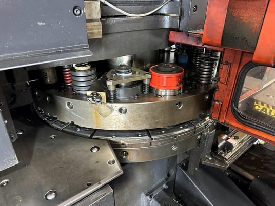 33 Ton, Amada #Vipros-357, CNC turret punch, 58 station, 2 automatic index, 48 x 96" table, Amadan 04PC, 2 - Image 5