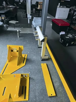 Hexagon #Global-S-Blue-9.15.8, coordinate measuring machine, 35.4" X, 59.1" Y, 31.5" Z, Hexagon DC800, 2021 - Image 3