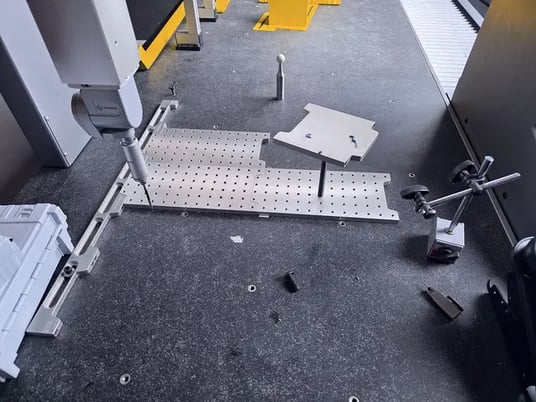 Hexagon #Global-S-Blue-9.15.8, coordinate measuring machine, 35.4" X, 59.1" Y, 31.5" Z, Hexagon DC800, 2021 - Image 9