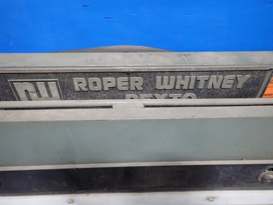 74" Roper Whitney, Shear, 10 HP, footswitch - Image 10
