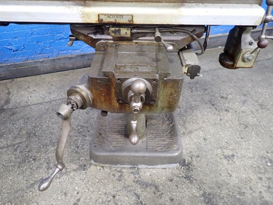 Bridgeport, Vertical Mill, 9" x 36" table, Bausch & Lomb AcuRite III digital read out, 1 HP - Image 2
