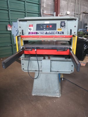 50 Ton, Herman Schwabe #DG-HD, Up-Acting Die Press, 38" x 38" bed, 6" stroke, 10 HP - Image 1
