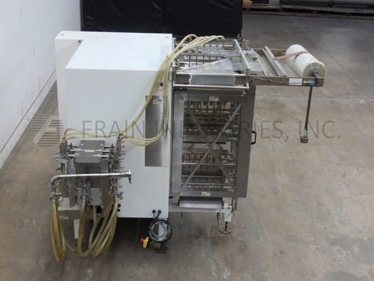 Circle #V16S, 6-up, servo driven, form, fill, seal liquid/paste machine, AB PLC & Panelview HMI - Image 2