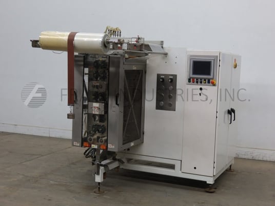 Circle #V16S, 6-up, servo driven, form, fill, seal liquid/paste machine, AB PLC & Panelview HMI - Image 4