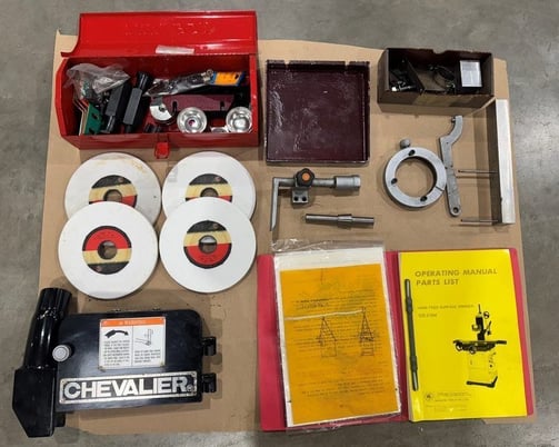 6" x 18" Chevalier #FSG-618M, KinJung permanent magnetic chuck, 2 HP, 16-82 FPM, 2000 (2 available) - Image 10