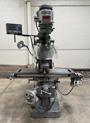Bridgeport #Series-I, 9" x48" table, 30" X, 12" Y, 16" Z, 2 HP, power feed table & knee, R-8, digital read out - Image 2