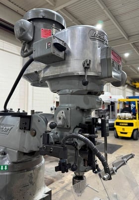 Bridgeport #Series-I, 9" x48" table, 30" X, 12" Y, 16" Z, 2 HP, power feed table & knee, R-8, digital read out - Image 6