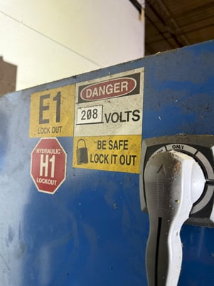 Leader Engineering, fabrication heat press, 3000 psi, 2 HP, 2018 - Image 3