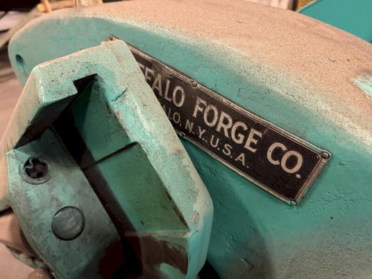 Buffalo Forge Co #70W-1278, angle bending roll - Image 3