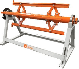 13,200 lb. Stefa #DC6, Manual Decoiler, 59.06" max. coil width, 24.41" inner diameter, mandrel expansion - Image 1