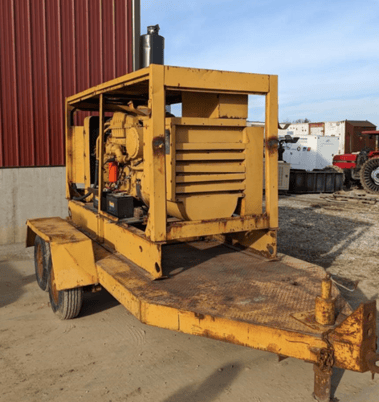 155 KW Caterpillar, Diesel Towable Genset, #3306 engine, 4716 hours, 1985 - Image 4