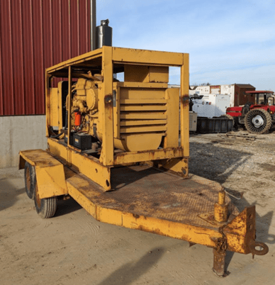 155 KW Caterpillar, Diesel Towable Genset, #3306 engine, 4716 hours, 1985 - Image 5