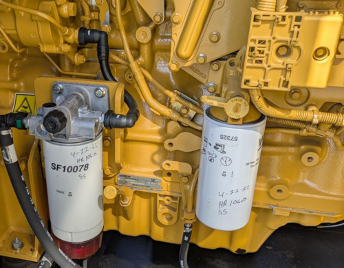 200 kW Caterpillar #D200-2, Diesel Generator, 3ph, C7.1 Engine, sound attenuated enclosure, 1640 Gal Tank - Image 7