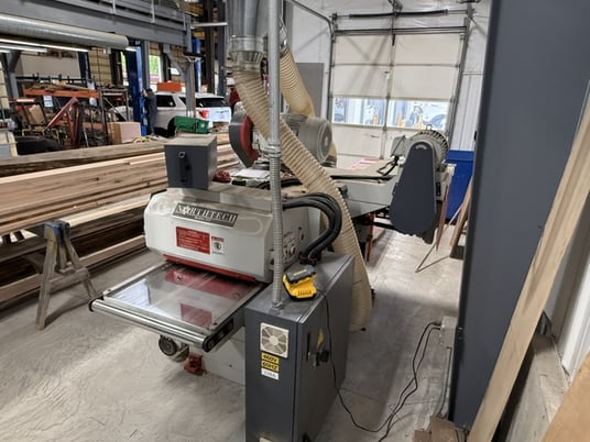 24" x 8" Northtech #NT-610SC-I, Double Surface Planer, 40/30 HP, 90 FPM, 2020 - Image 4