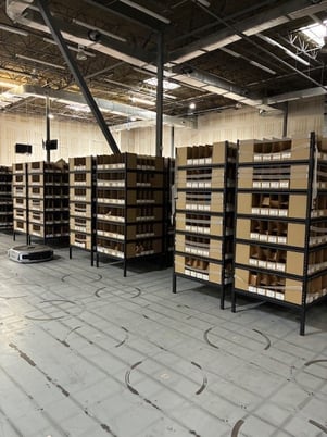 Geek+, P800R, Autonomous Picking Robots, complete system, 2200 lb. lift capacity, 2021 - Image 2