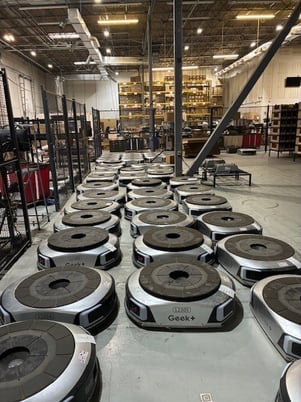 Complete Geek+ Robotic Picking System, autonomous mobile robot system ...