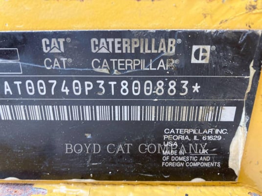Caterpillar 740GC, Articulated Truck, 6222 hours, S/N: 3T800883, 2022 - Image 6