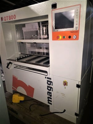 7 Spindle, Maggi #GT-800, CNC boring and grooving machine, 31.5" Y capacity, 3400 RPM, 12" touch screen, 220 - Image 1