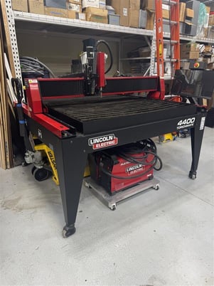 Lincoln Electric #Thorchmate-4400, CNC plasma cutting table, 4' x 4' table, 2019 - Image 1