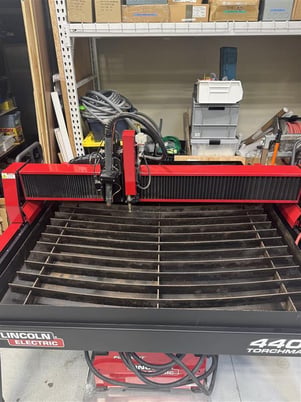 Lincoln Electric #Thorchmate-4400, CNC plasma cutting table, 4' x 4' table, 2019 - Image 3